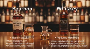 Difference Between Bourbon and Whiskey