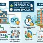 Difference Between Freehold and Leasehold
