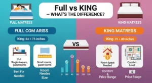 Difference Between Full and King Mattress: