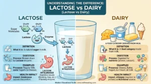 Difference Between Lactose and Dairy