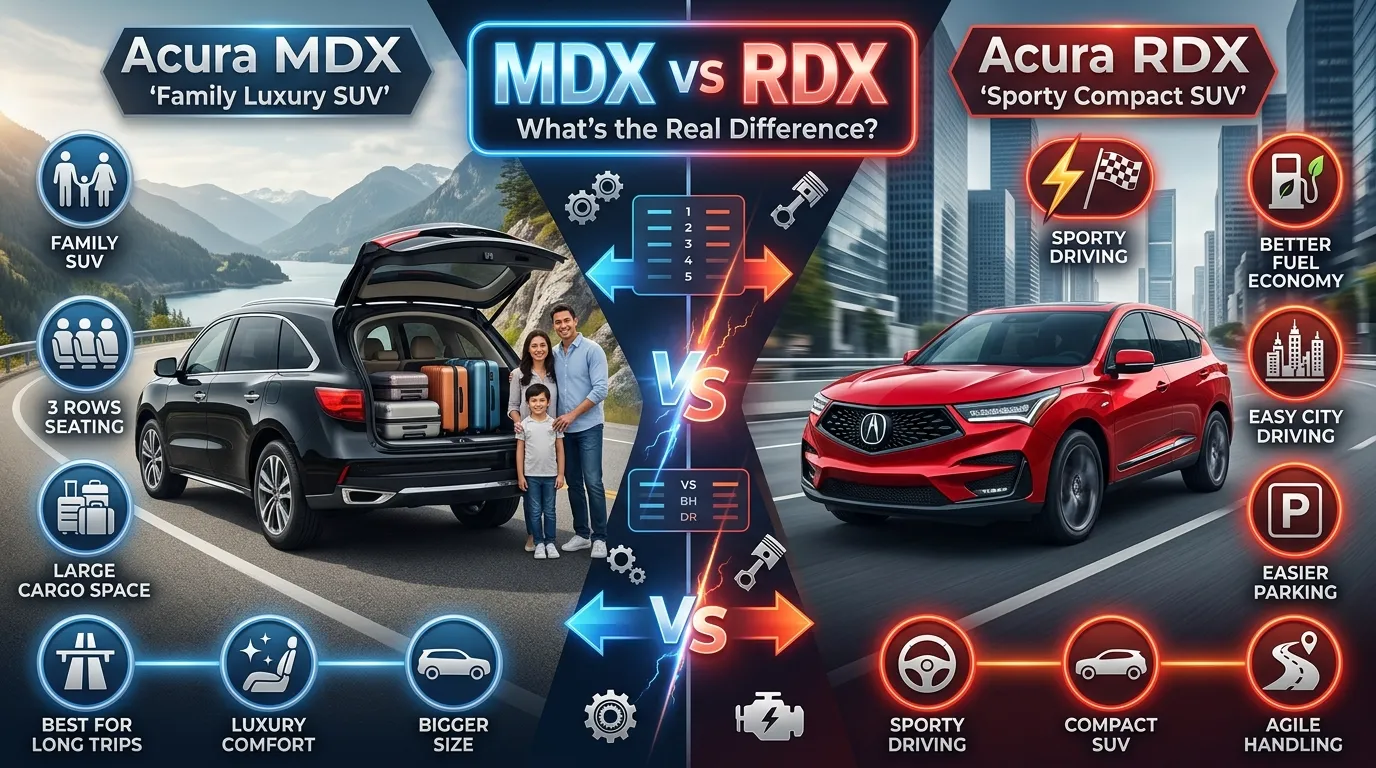 Difference Between MDX and RDX