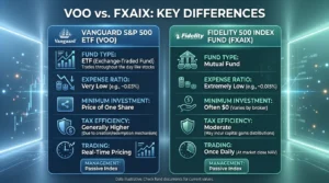 Difference Between VOO and FXAIX