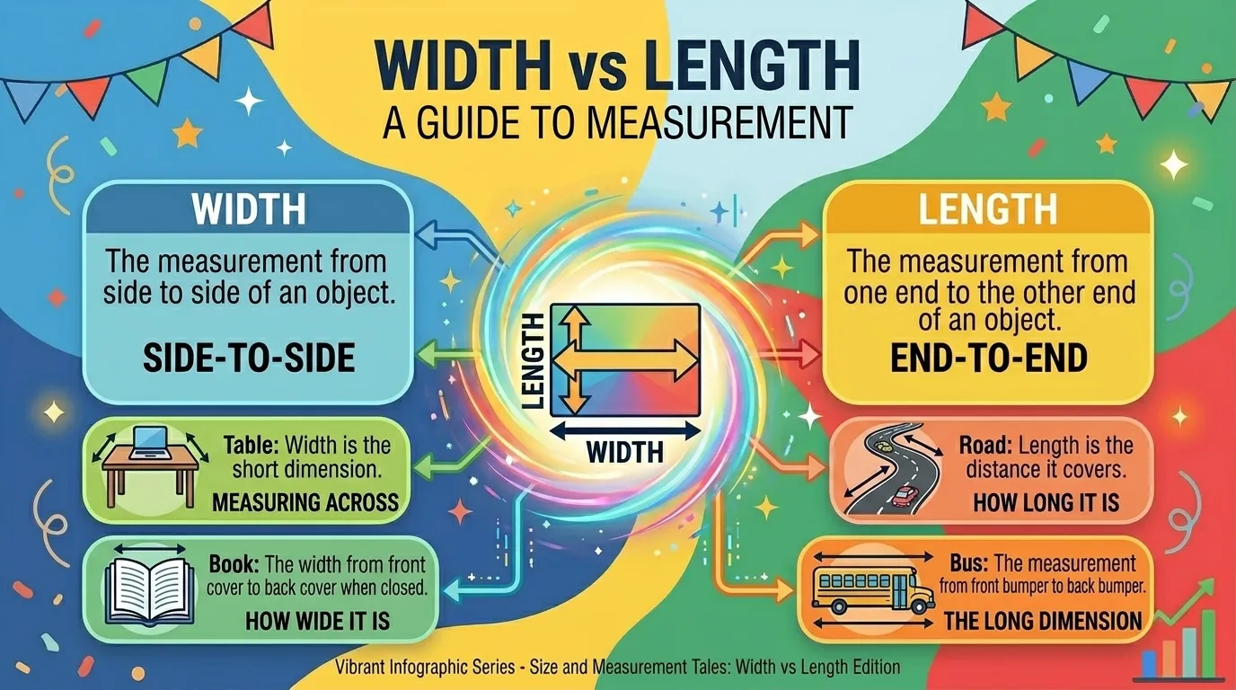 Difference Between Width and Length