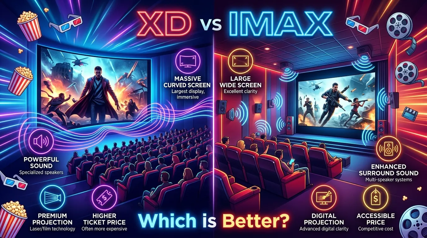 XD vs IMAX Difference