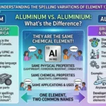 Difference Between Aluminum and Aluminium