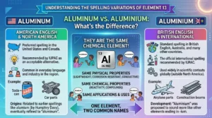 Difference Between Aluminum and Aluminium