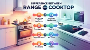 Difference Between Range and Cooktop