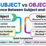 Difference Between Subject and Object