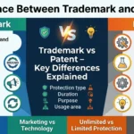Difference Between Trademark and Patent