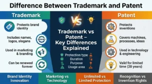 Difference Between Trademark and Patent