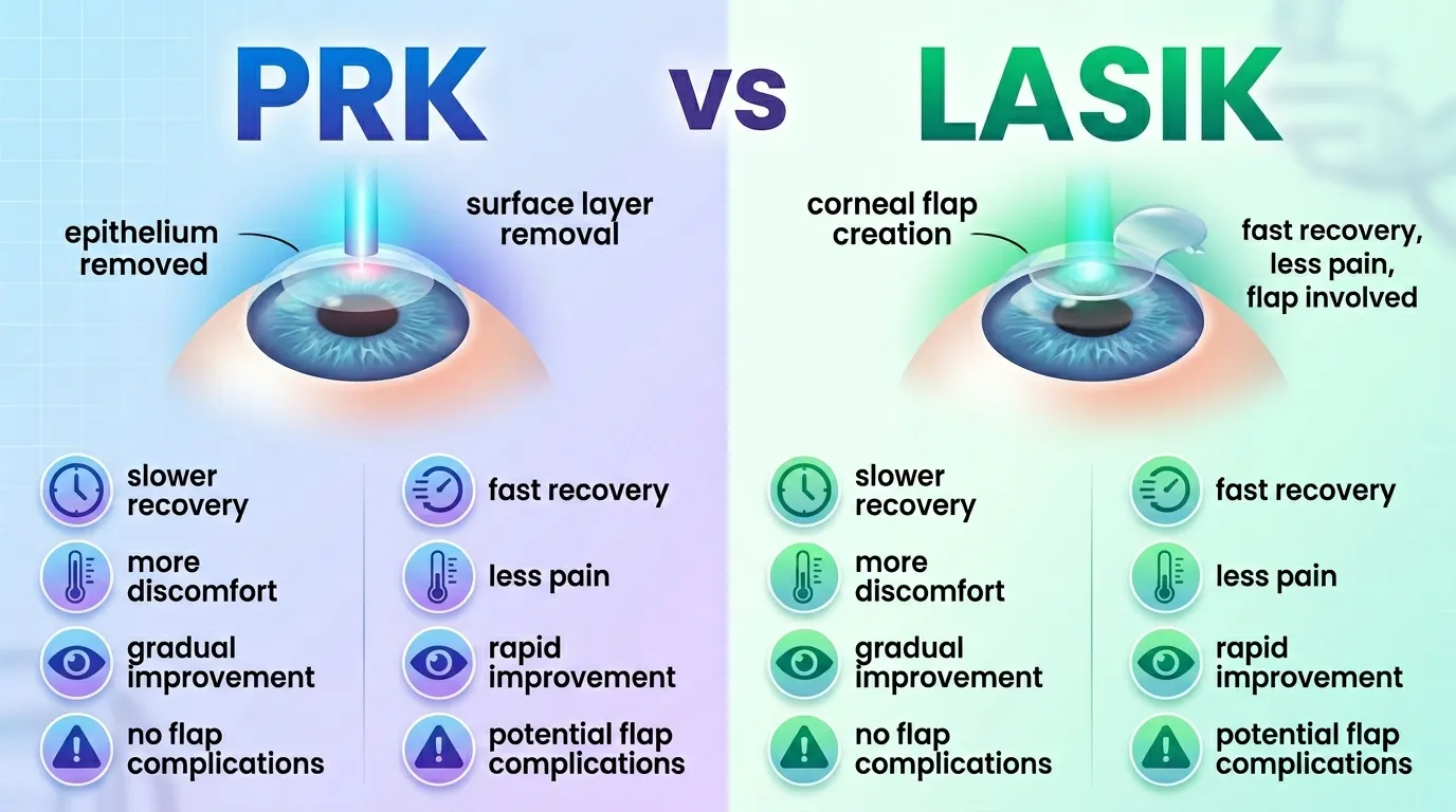 PRK vs LASIK