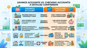 Savings vs Checking Accounts