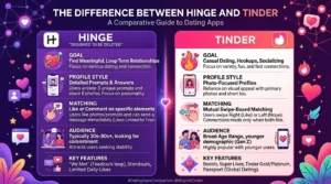 Difference Between Hinge and Tinder