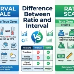 Difference Between Ratio and Interval