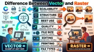 Difference Between Vector and Raster