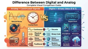 Difference Between Digital and Analog